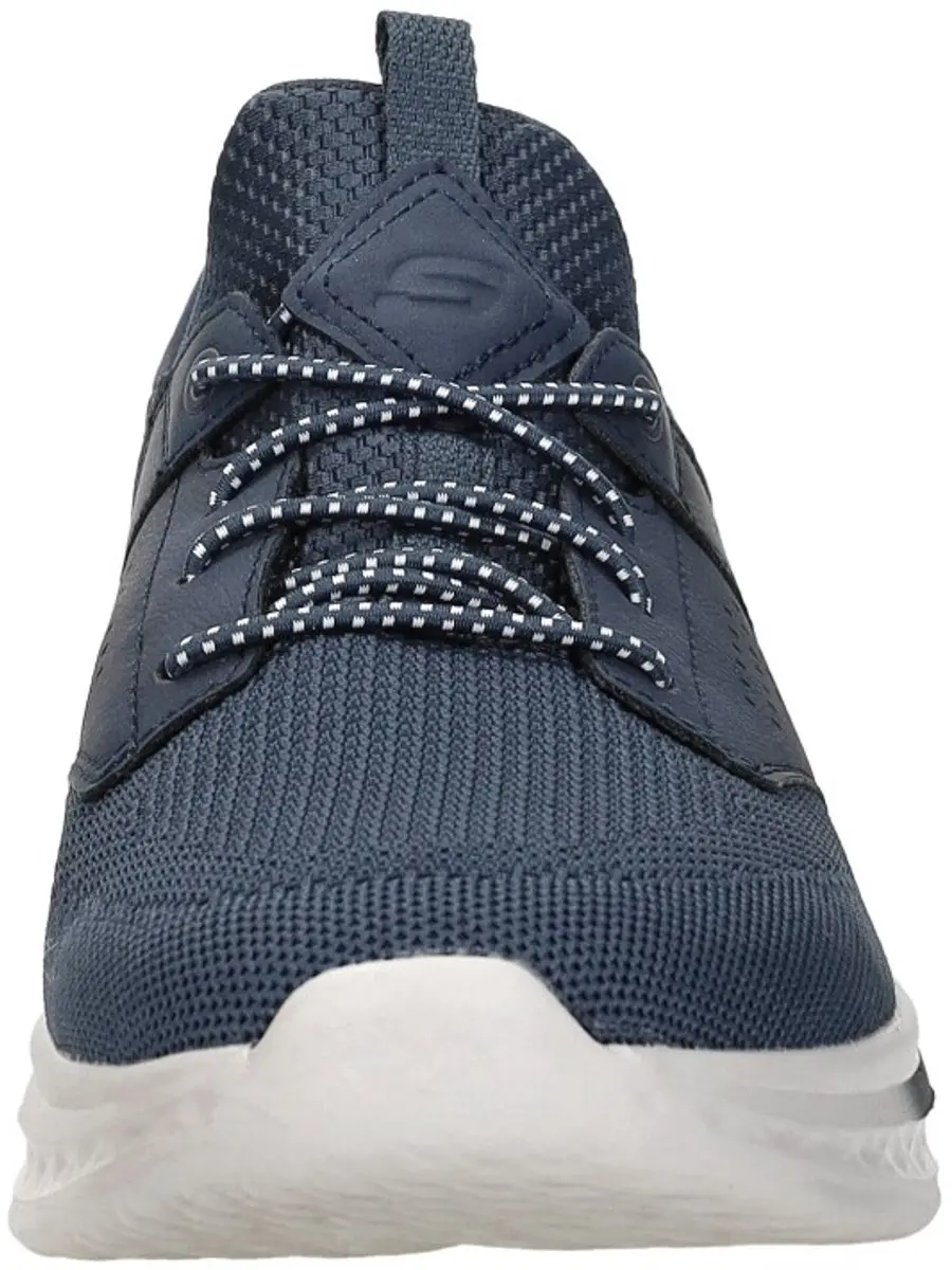 Skechers Slade-Caster Heren Instappers - Navy - afbeelding 6 van 6