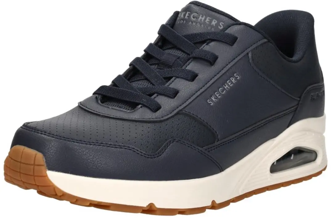 Skechers UNO-BANKSIA LUXE Heren Instappers 322203 - Donkerblauw - afbeelding 3 van 6