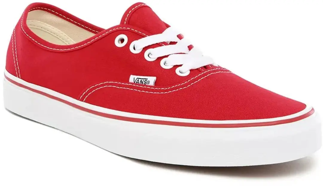 Vans Authentic Low Top Sneaker - Maat 35 - Rood