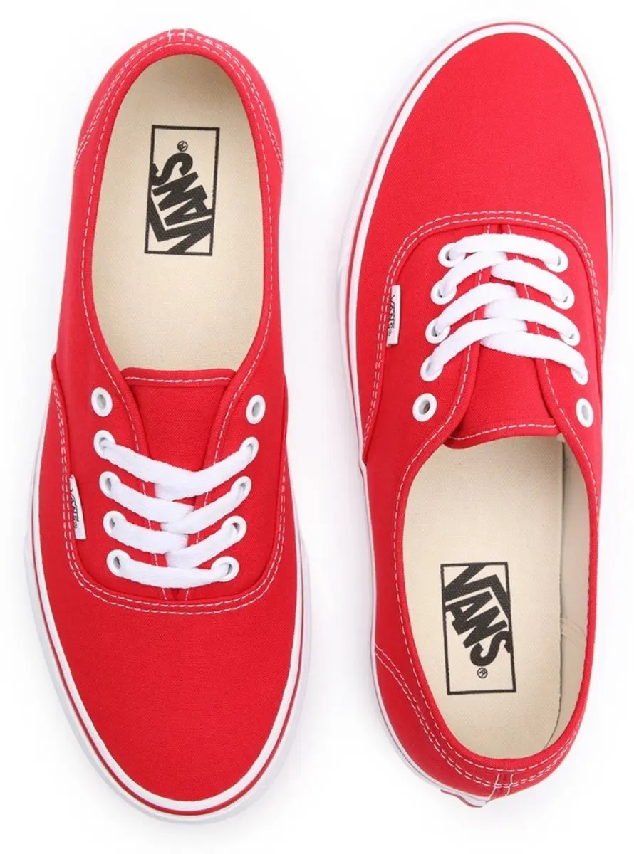 Vans Authentic Low Top Sneaker - Maat 35 - Rood