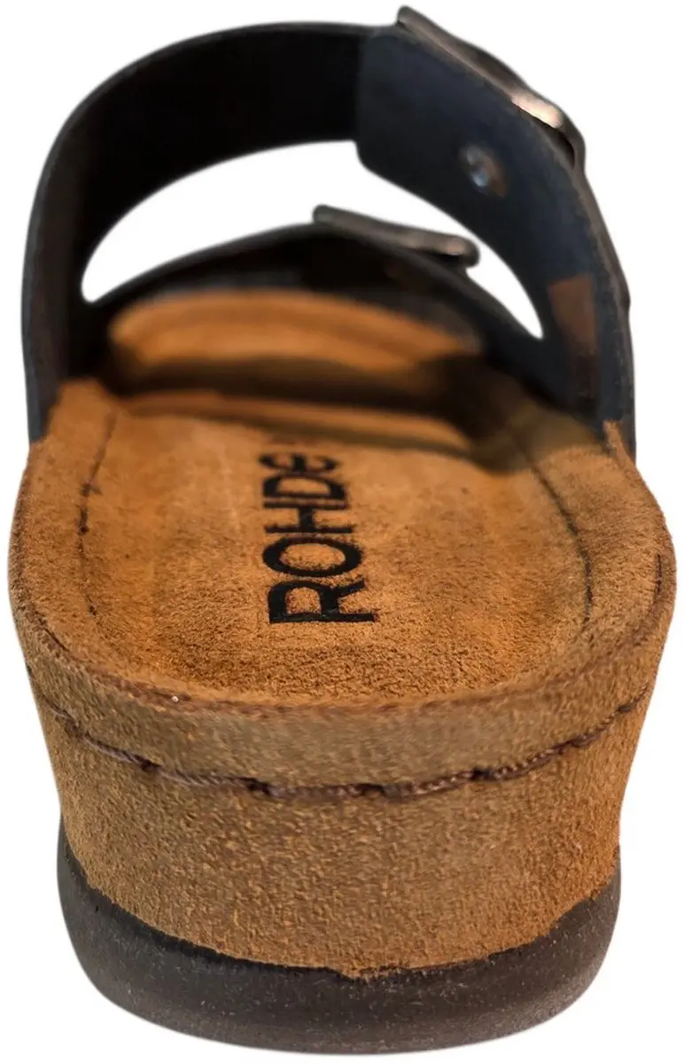 Rohde 5856 Dames Slides - Zwart - afbeelding 3 van 6