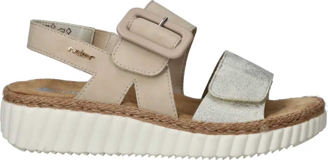 Rieker Sandalen beige Synthetisch