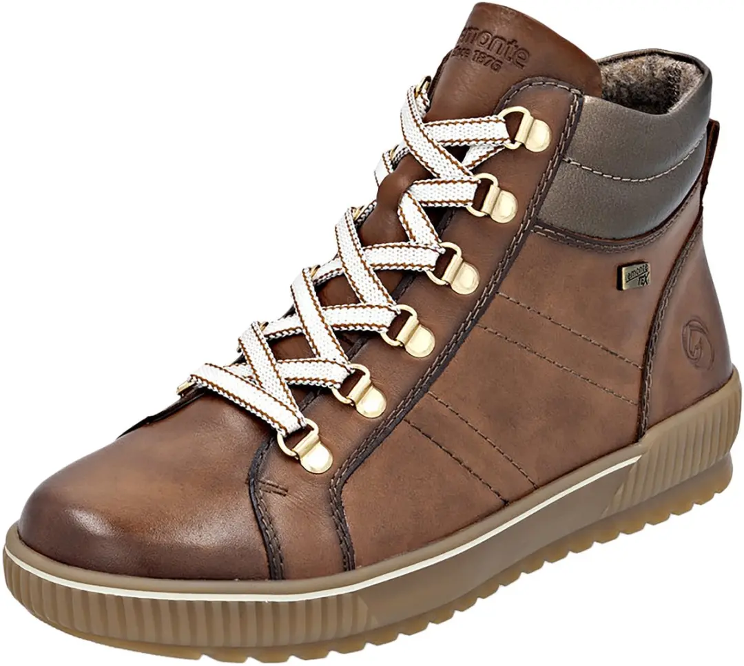 Rock hoge leren sneakers
