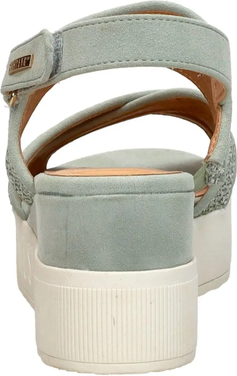Mustang Sandalen Plat Sandalen Plat - Groen - Maat 42 - afbeelding 5 van 6