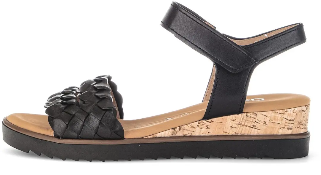 Gabor Damen Sandalette Genua in schwarz