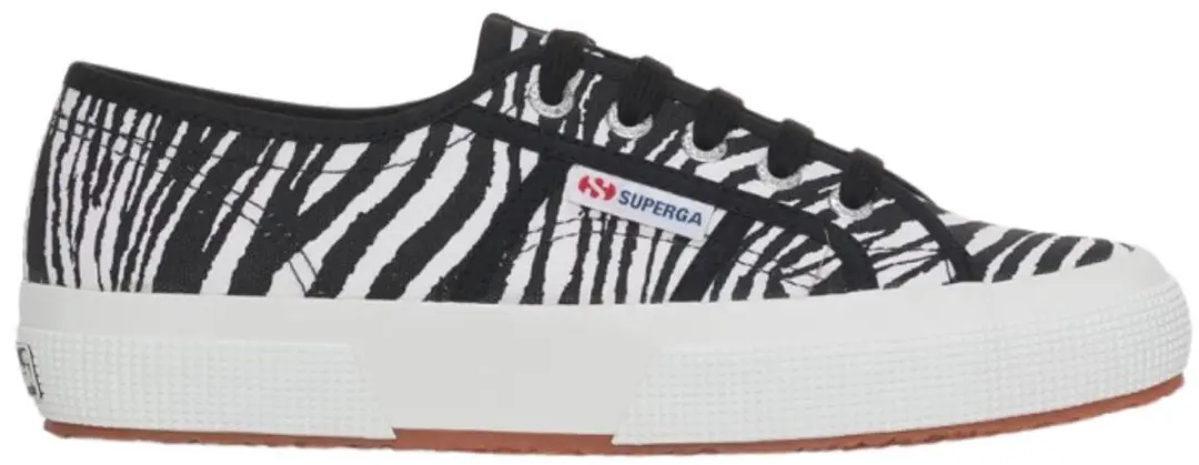 Damestrainers Superga 2750 Zebra Print