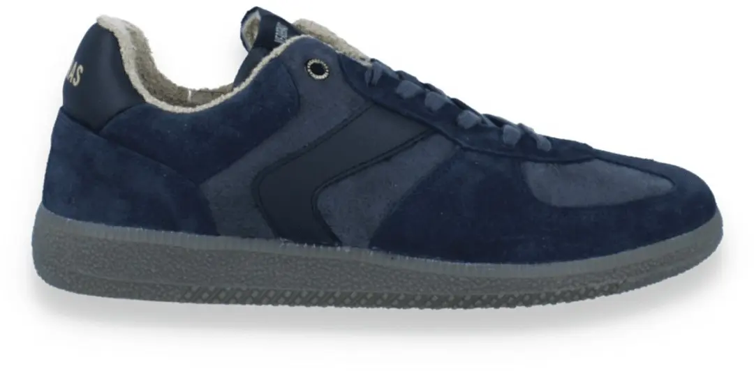 Verbenas Heren Sneaker Soro Suit Black/marino