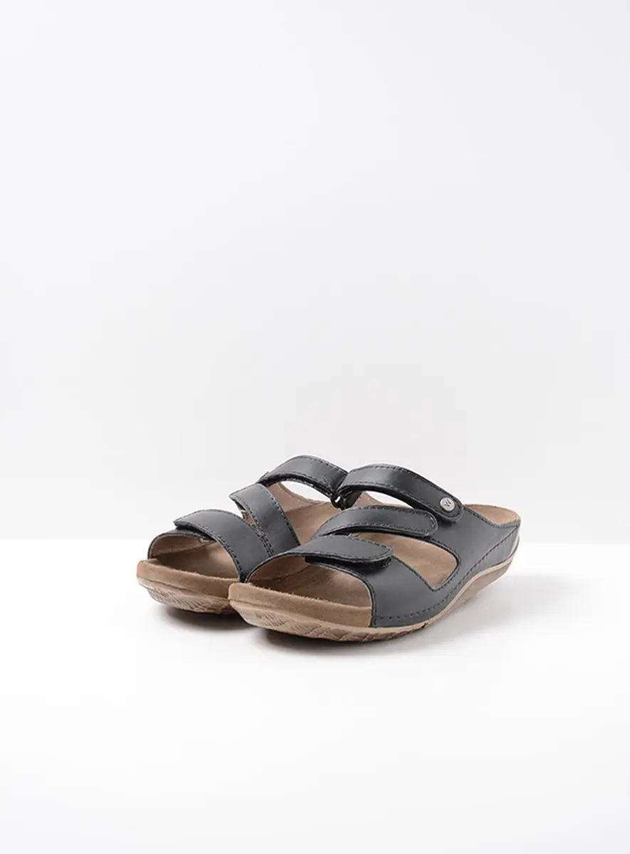 Wolky Jasper Slippers - Zwart Leer 41 - afbeelding 6 van 6