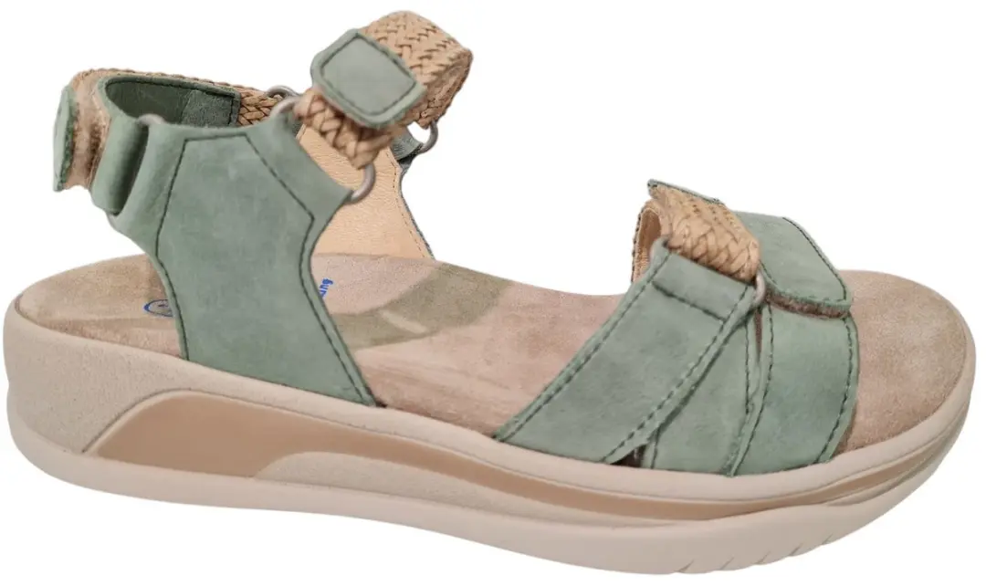 Wolky Dames Sandalen 01056 Acula Groen