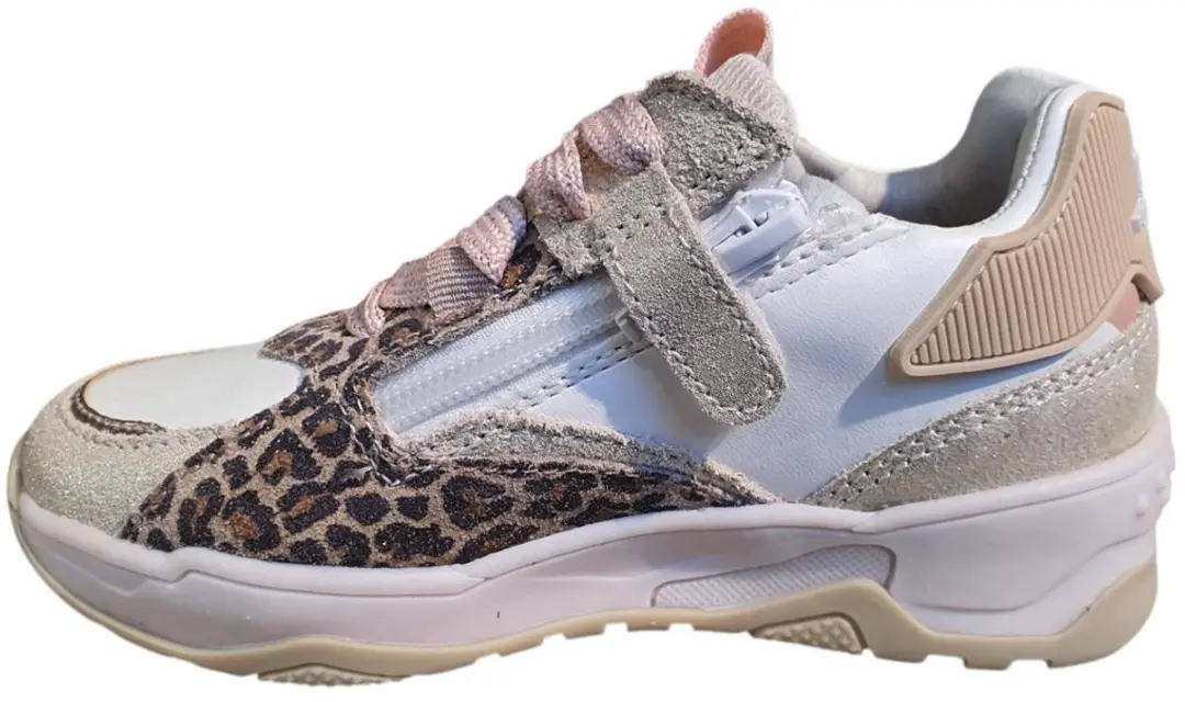 BunniesJR Meisjes Lage Sneakers 226220-994 - Beige - Leer - Maat 28 - afbeelding 6 van 6