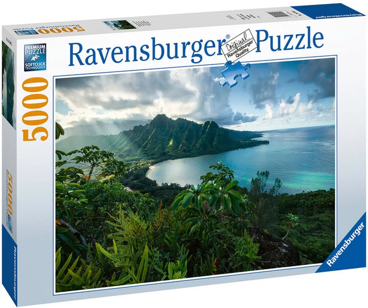 Ravensburger Adembenemend Hawaï Legpuzzel 5000 Stuks - Multicolor