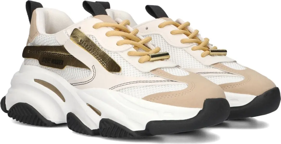 Steve Madden Possession Sneakers - Wit - Maat 38