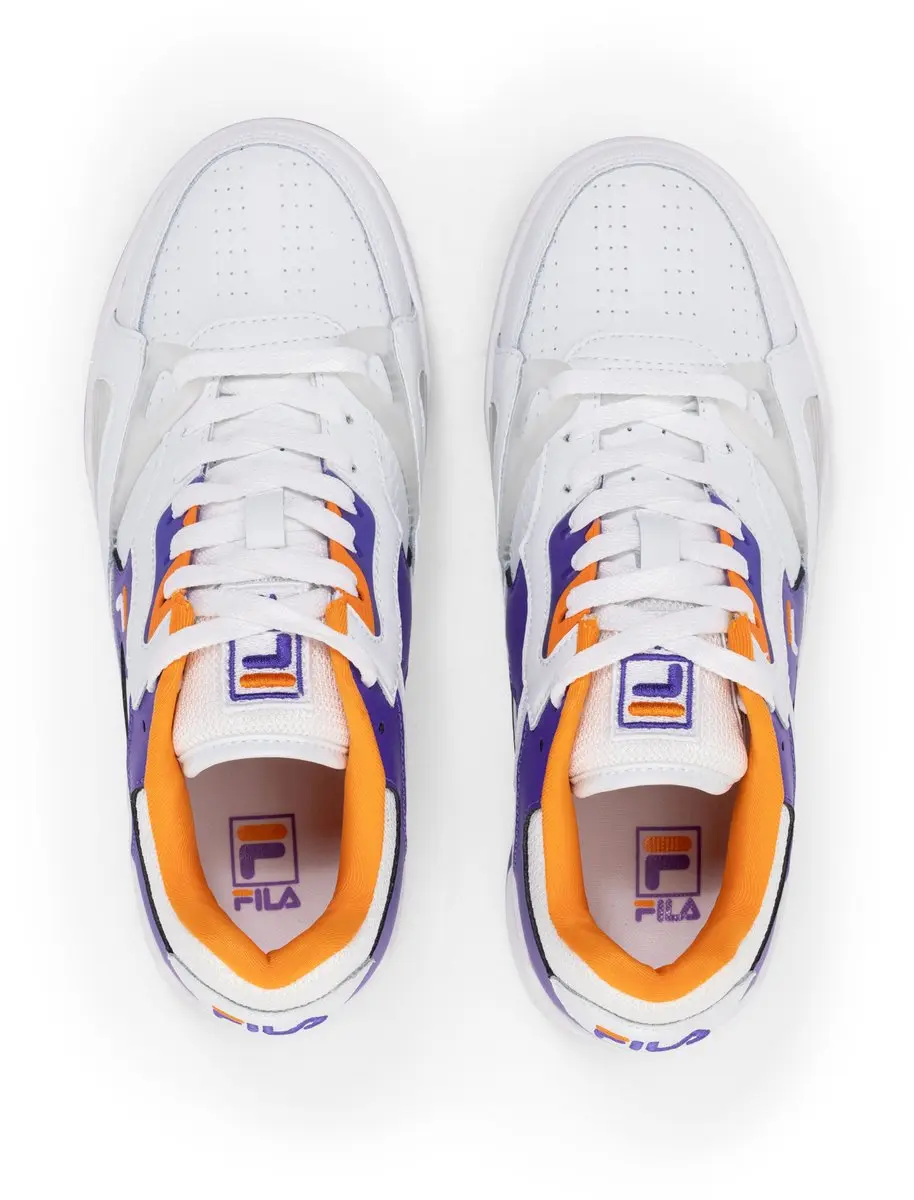 Fila Wayne FFW0499 Damestrainers - 37 - Wit/Paars/Oranje
