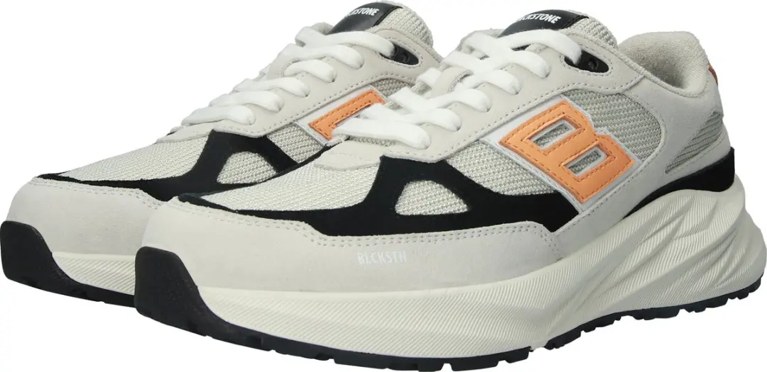 Blackstone Flint Moss DG531 Light Grey Peach Sneaker - Maat 41 - afbeelding 4 van 6