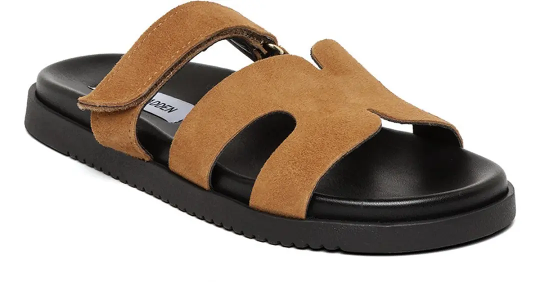 Steve Madden Missile-E Damessandalen - 42 - Bruin/Zwart - afbeelding 5 van 6