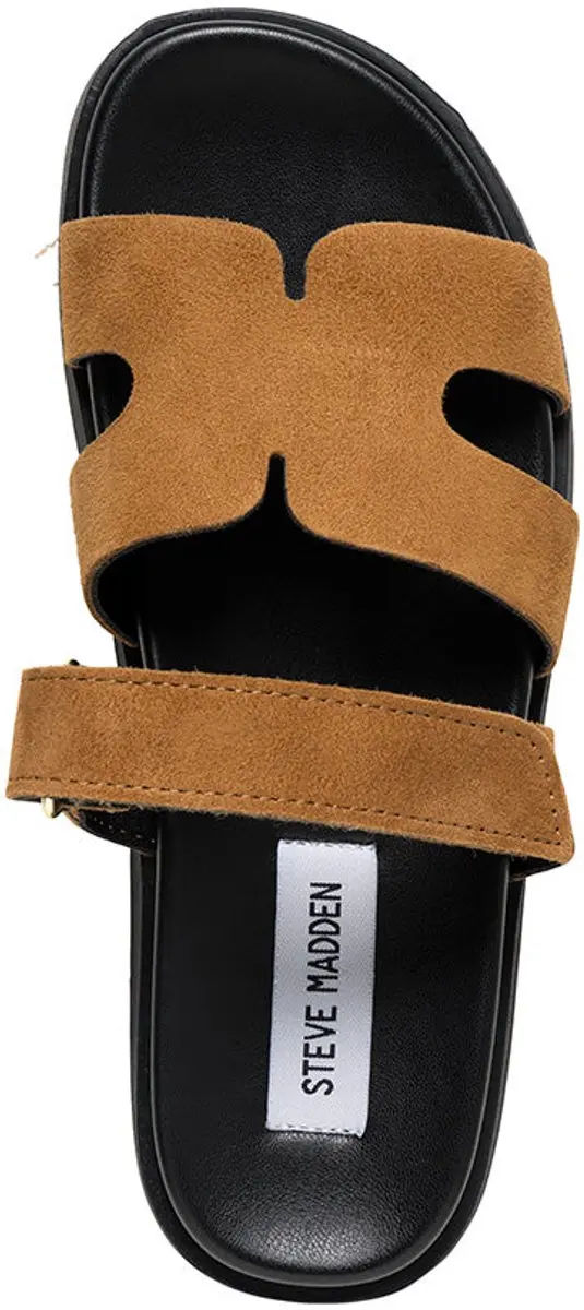 Steve Madden Missile-E Damessandalen - 42 - Bruin/Zwart - afbeelding 3 van 6