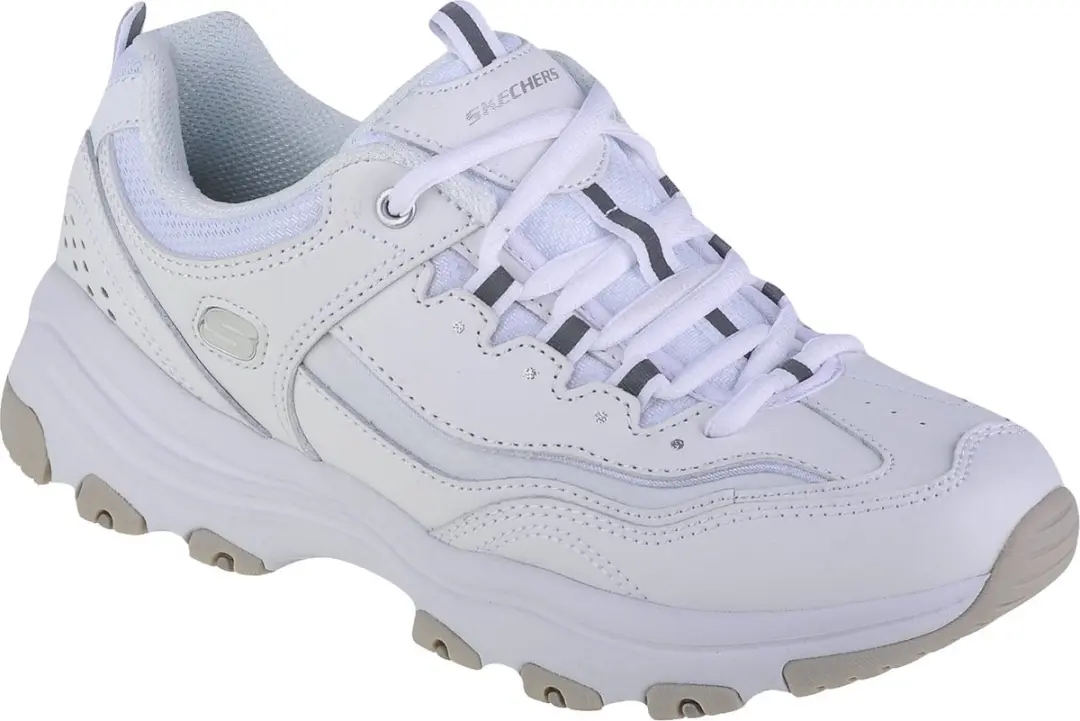 Skechers Iconic-Unabashed 88888281-WSL, Vrouwen, Wit, Sneakers,Sportschoenen, ma