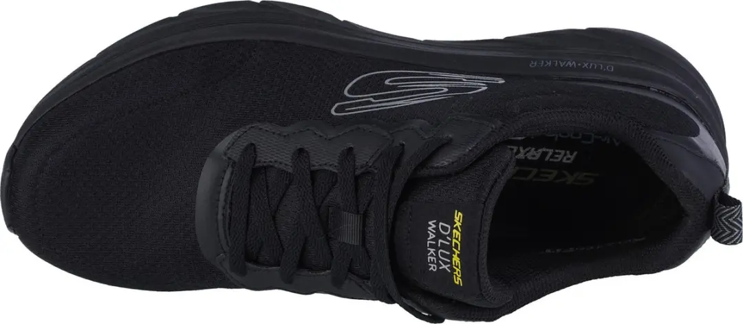 Skechers D'Lux Scrambler Sneakers 232264-BKCC - Zwart - afbeelding 3 van 5