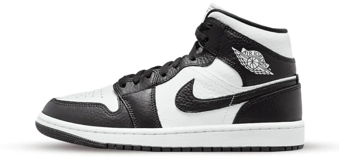 Air Jordan 1 Mid Invert Black White (W)