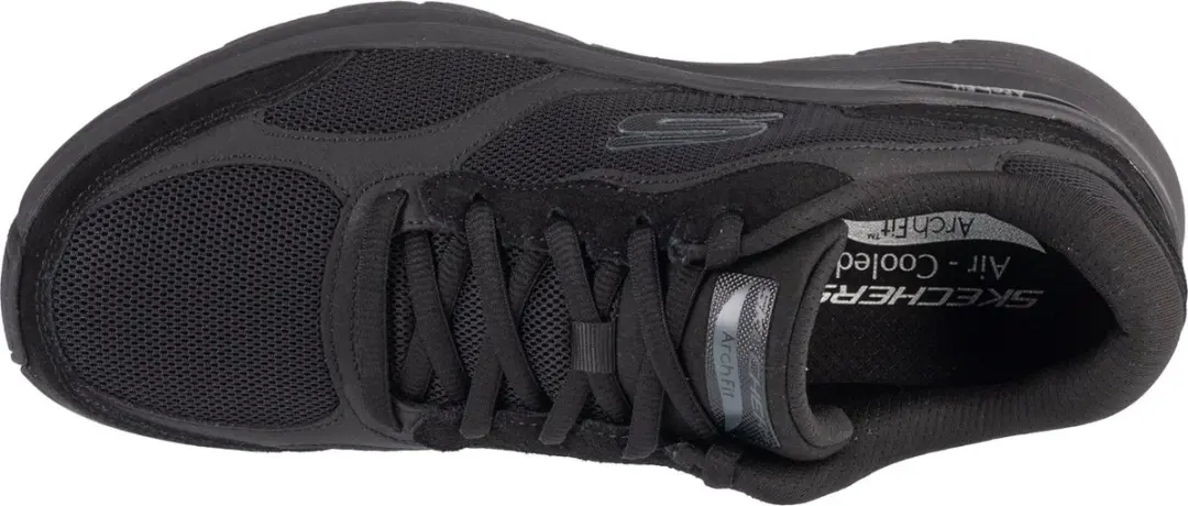Skechers Arch Fit 2.0 The Keep 232702-BBK Sneakers - Zwart - afbeelding 3 van 4
