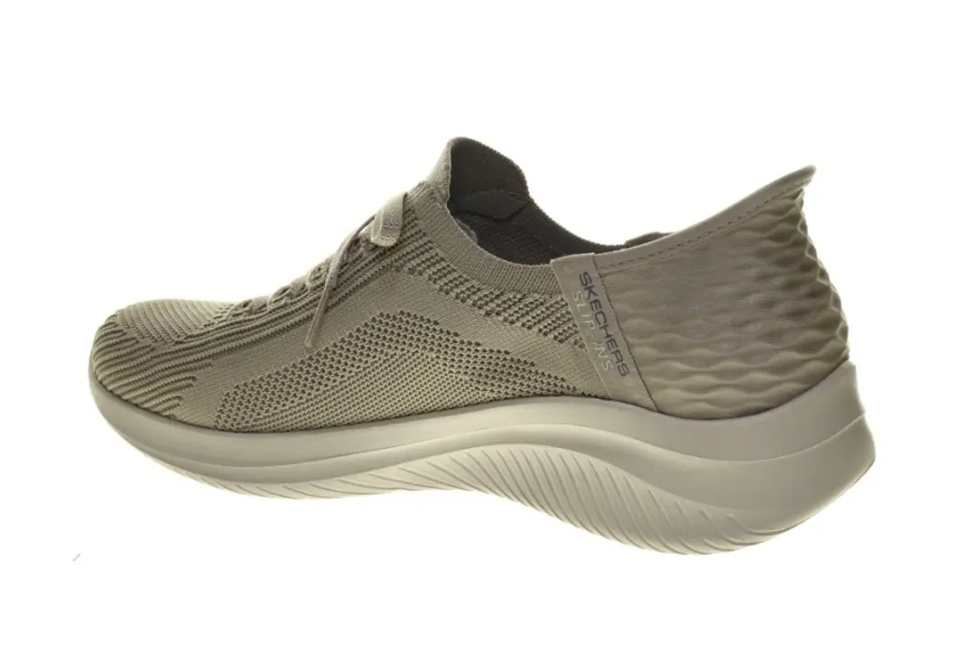 Skechers Hands Free Slip-Ins Ultra Flex 3.0 Dames Sneaker - Taupe - afbeelding 4 van 6