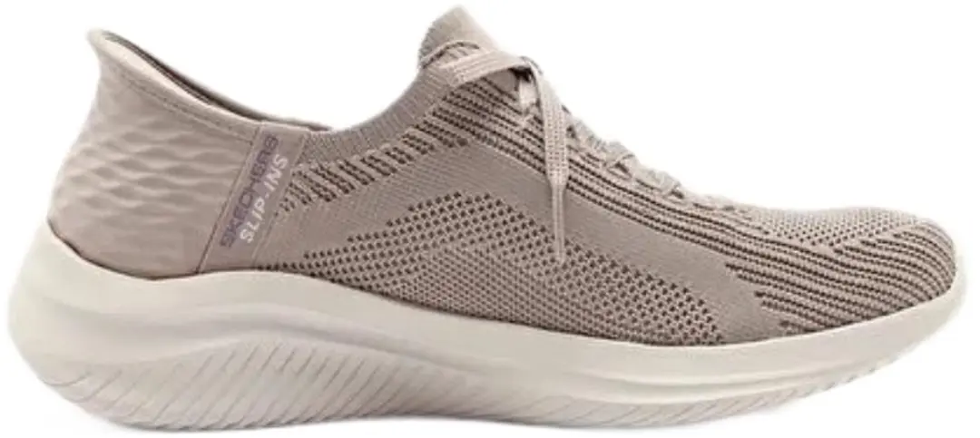 Skechers Hands Free Slip-Ins Ultra Flex 3.0 Dames Sneaker - Taupe - afbeelding 2 van 6