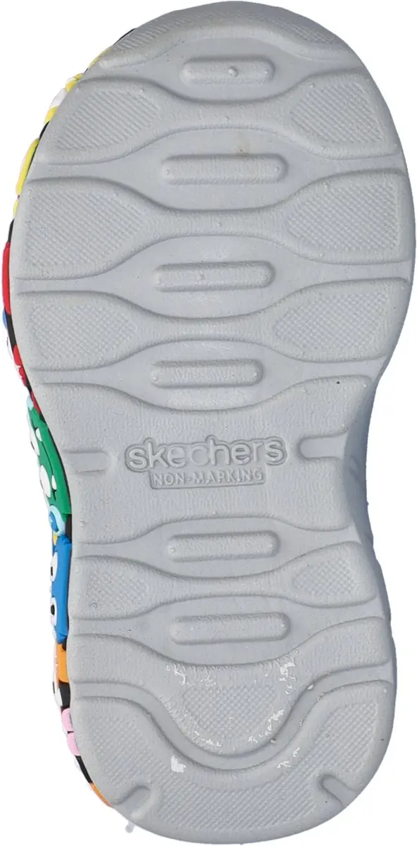 Skechers Play Scene Klittenbandschoen - Maat 22 - Blauw - afbeelding 3 van 6