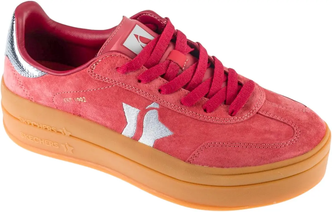 Skechers Academy Hi-Elevated Essence, Vrouwen, Rood, Sneakers, maat: 36,5