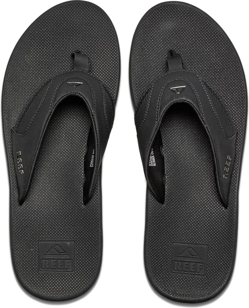 Reef Fanningall Black Heren Slippers