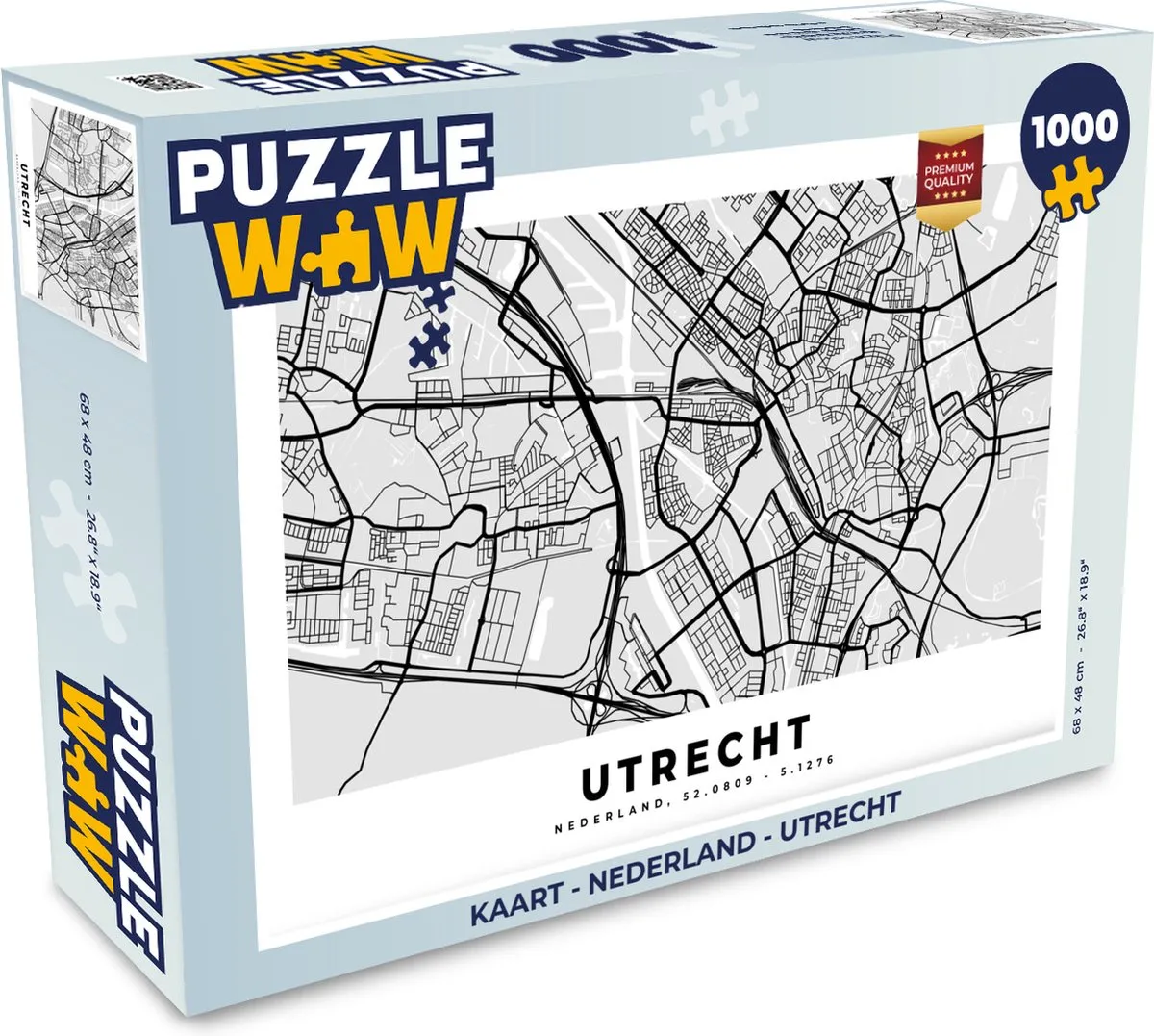 PuzzleWow Legpuzzel 1000 Stuks