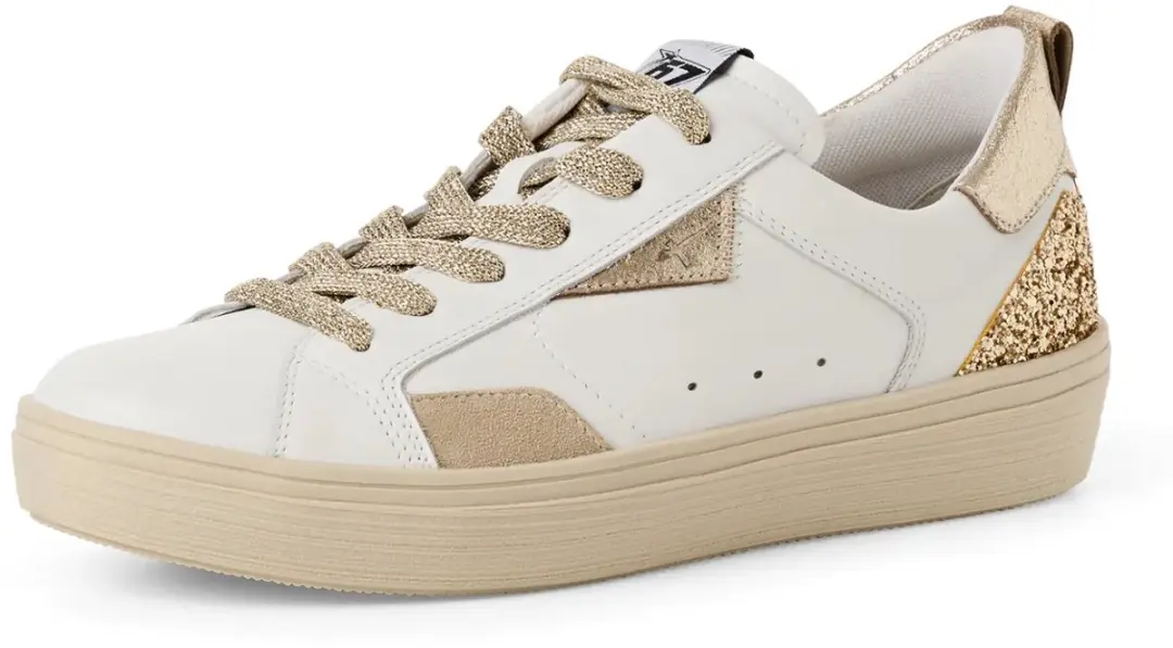 Tamaris Dames Veterschoenen 37 - Lt Gold Comb - afbeelding 6 van 6