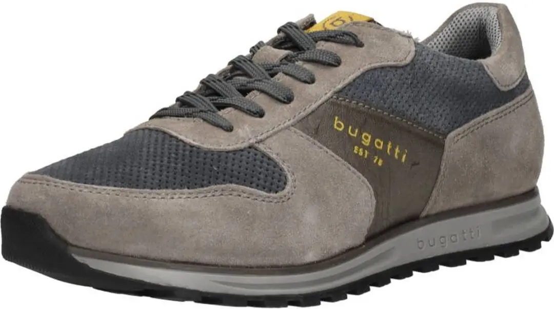 Bugatti Cirino Sneakers Laag - taupe - Maat 41 - afbeelding 4 van 6
