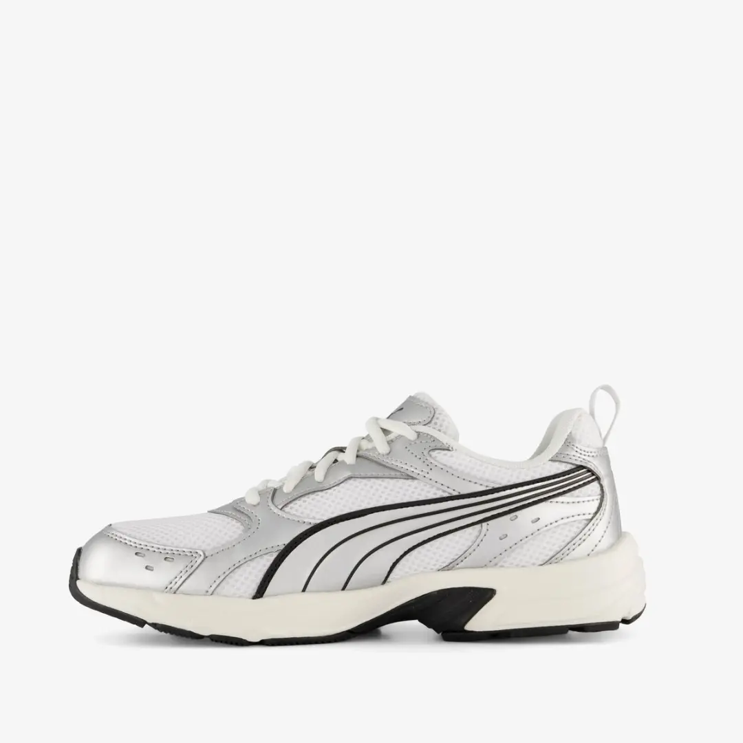 PUMA Milenio Tech Light Dames Sneakers - Zilver - Maat 37 - afbeelding 6 van 6
