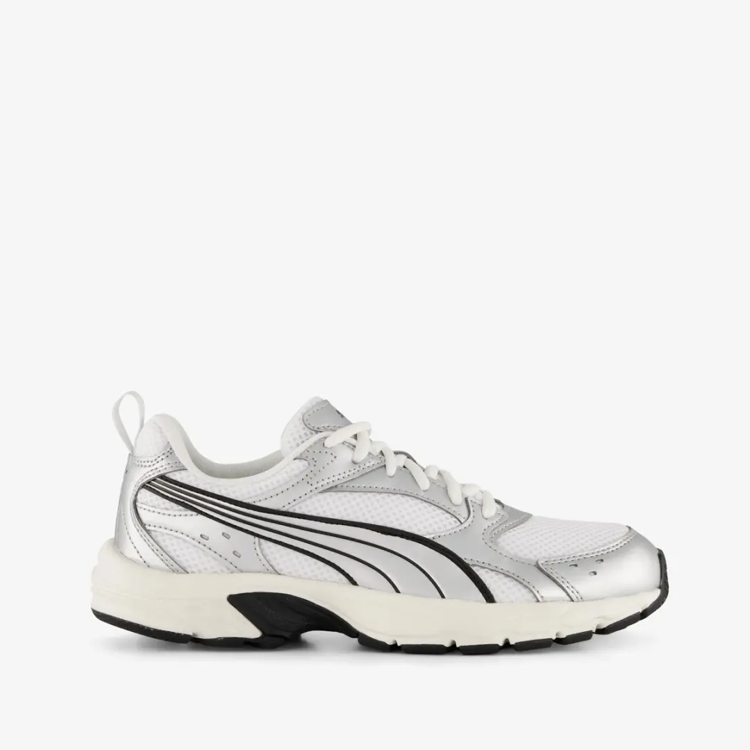PUMA Milenio Tech Light Dames Sneakers - Zilver - Maat 37 - afbeelding 4 van 6