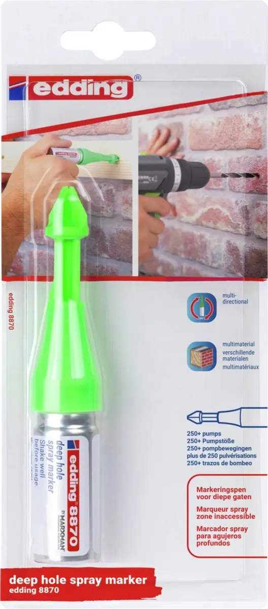 edding 8870 Markeringsspray Neongroen