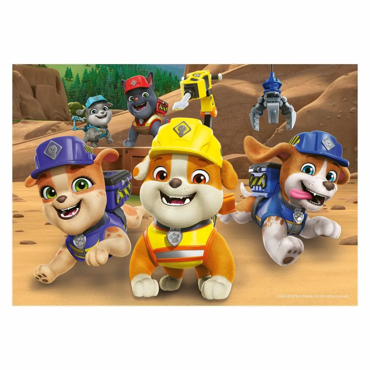 Ravensburger PAW Patrol Rubble & Crew Legpuzzel 212 Stuks - Multicolor