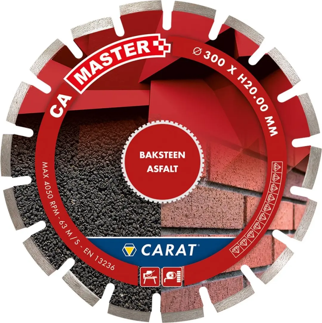 Carat Diamantzaag Asfalt Ø400X20,00Mm, Ca Master