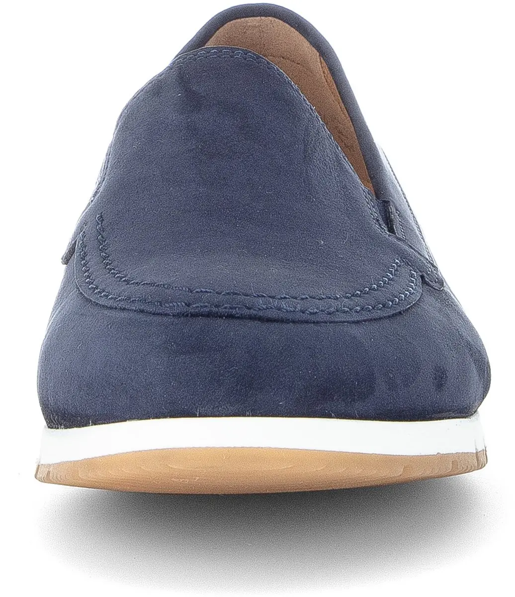 Gabor Instappers Blauw Nubuck - Dames 36.5
