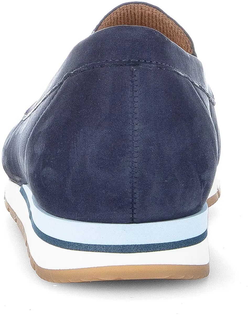 Gabor Instappers Blauw Nubuck - Dames 36.5
