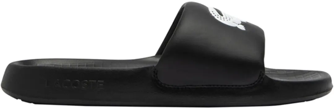 Lacoste Serve Slide 1.0 125 1 CMA Heren Slippers - Zwart/Wit