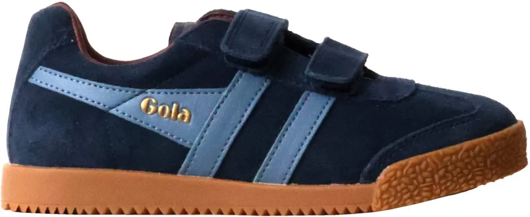 Gola Harrier Strap CKA192 Kinderschoenen - 34 - Navy/Atlantic/Burgundy - afbeelding 5 van 6