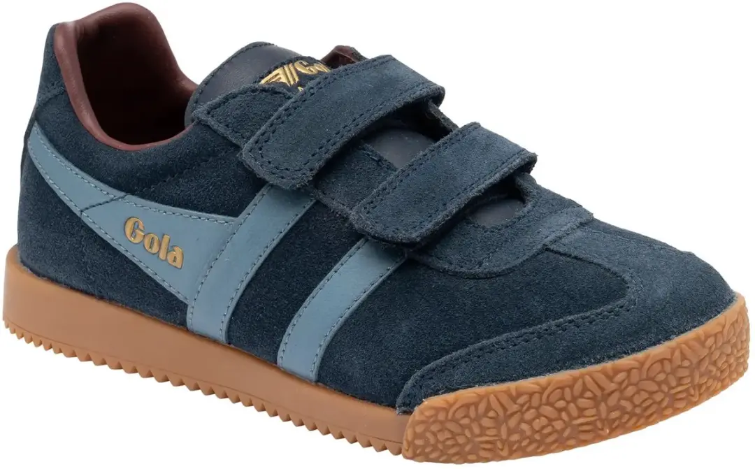 Gola Harrier Strap CKA192 Kinderschoenen - 34 - Navy/Atlantic/Burgundy - afbeelding 2 van 6
