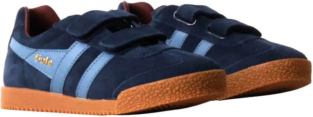 Gola Harrier Strap CKA192 Kinderschoenen - 34 - Navy/Atlantic/Burgundy - afbeelding 4 van 6