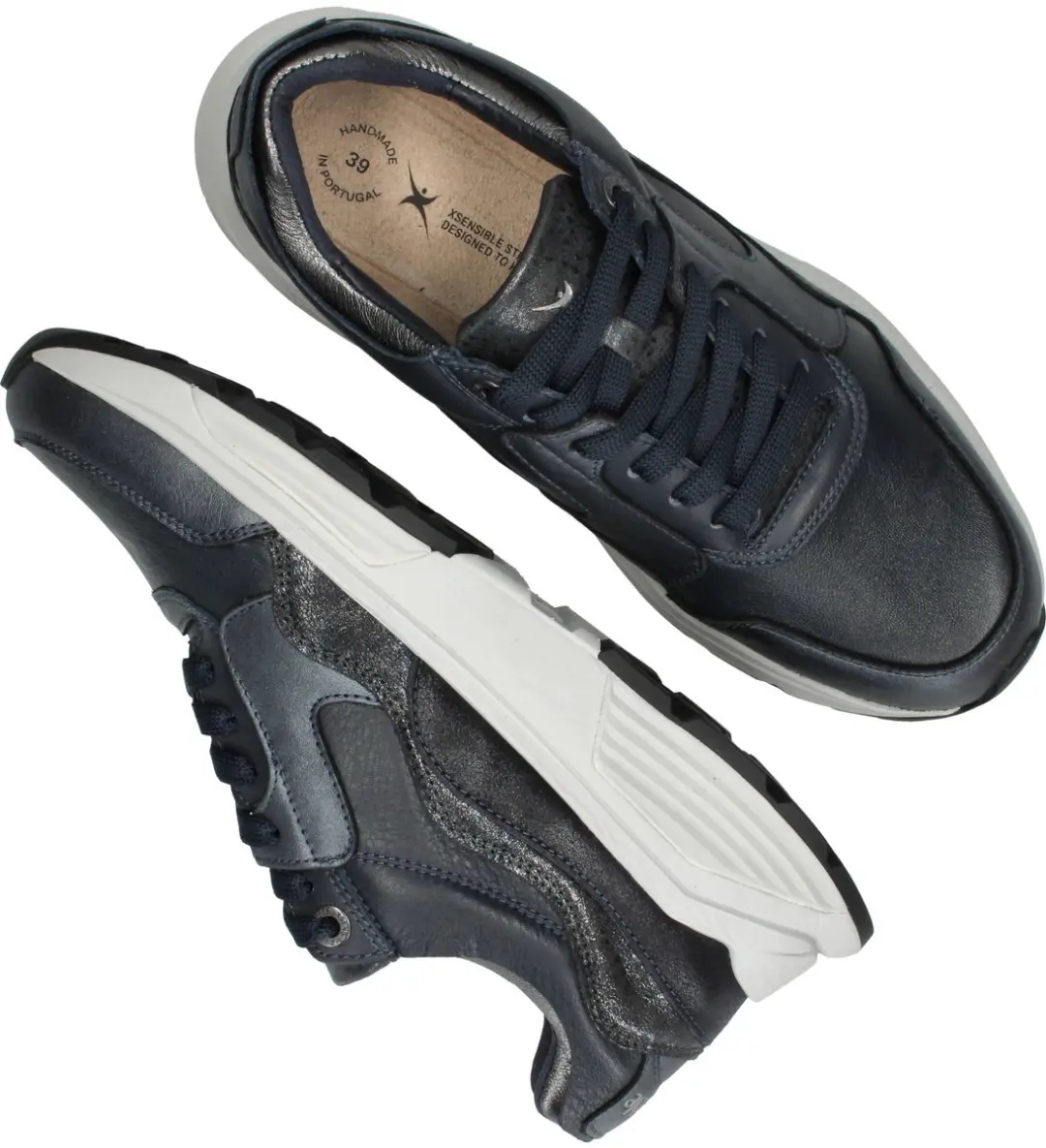 Xsensible Golden Gate GX Sneakers 33000.3 - Dames - Blauw - afbeelding 5 van 6