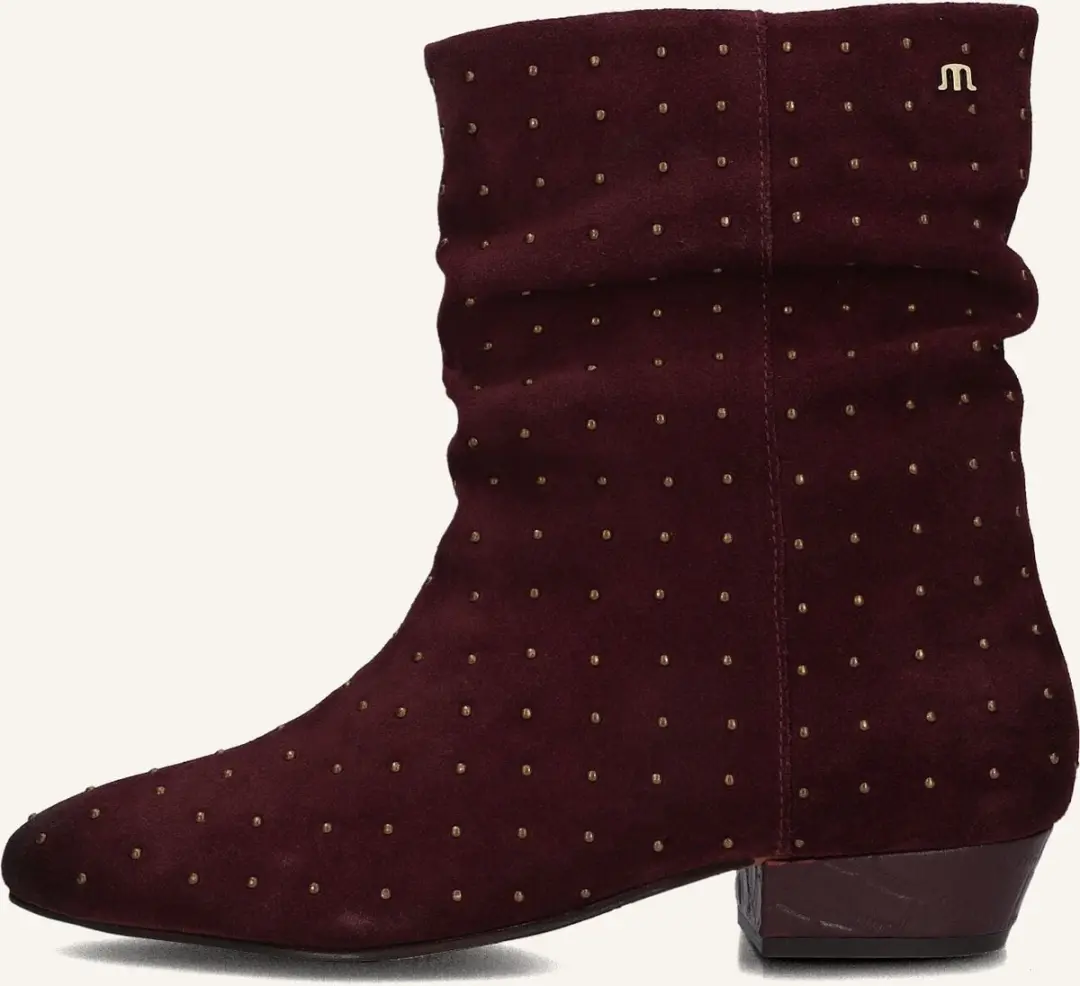 Maruti Amina Enkellaarsjes Dames - Bordeaux Maat 40