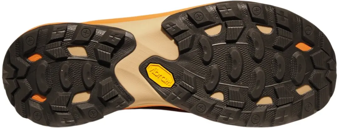 Merrell Moab Speed 2 GTX donkergrijs met oranje heren sneakers