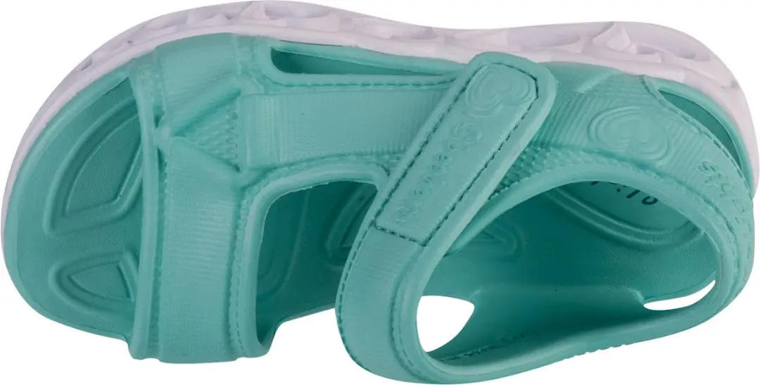 Skechers Heart Lights Sandalen 25 - Mint