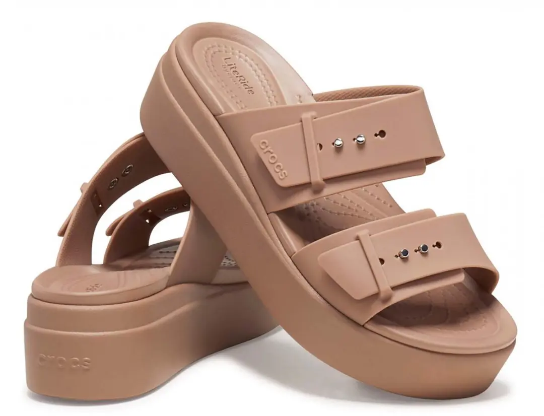 Crocs Brooklyn Sandalen Slides - Wit - afbeelding 5 van 6