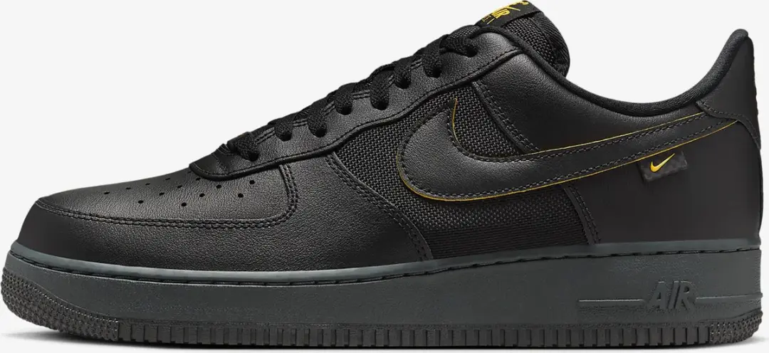 Nike Air Force 1 '07 Low "Black University Gold"