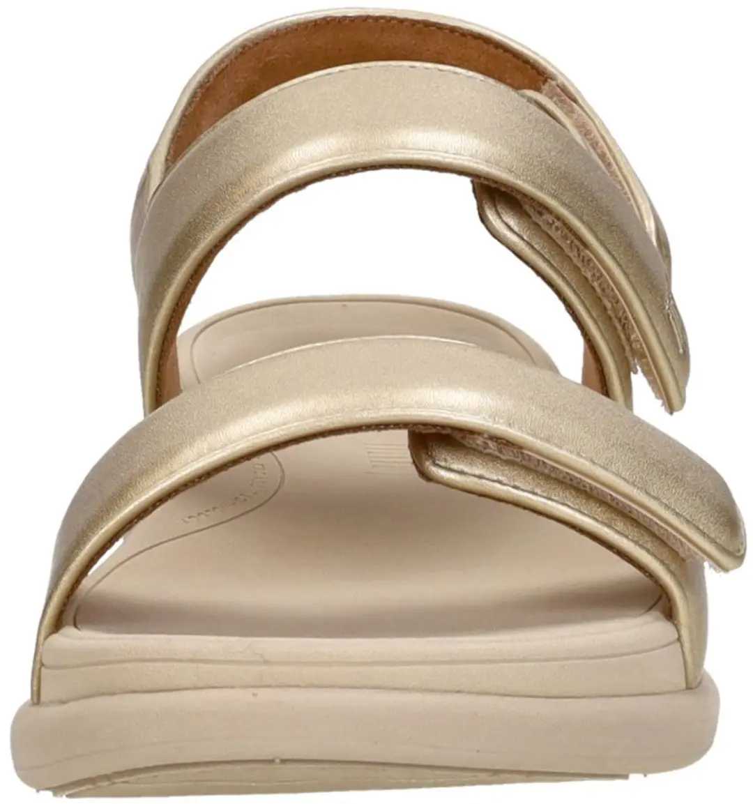 FitFlop F-Mode Go Adjustable Flatform Sandalen - Goud - 39 - afbeelding 6 van 6